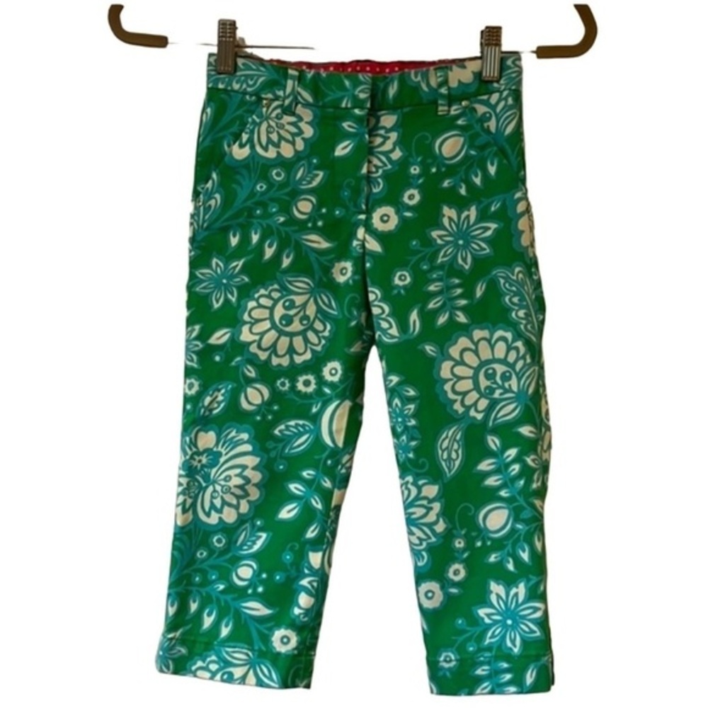 Crewcuts Girls cropped cotton stretch pants age 7​